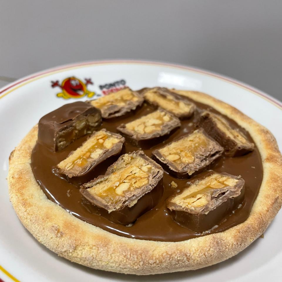 chocolate ao leite com snickers