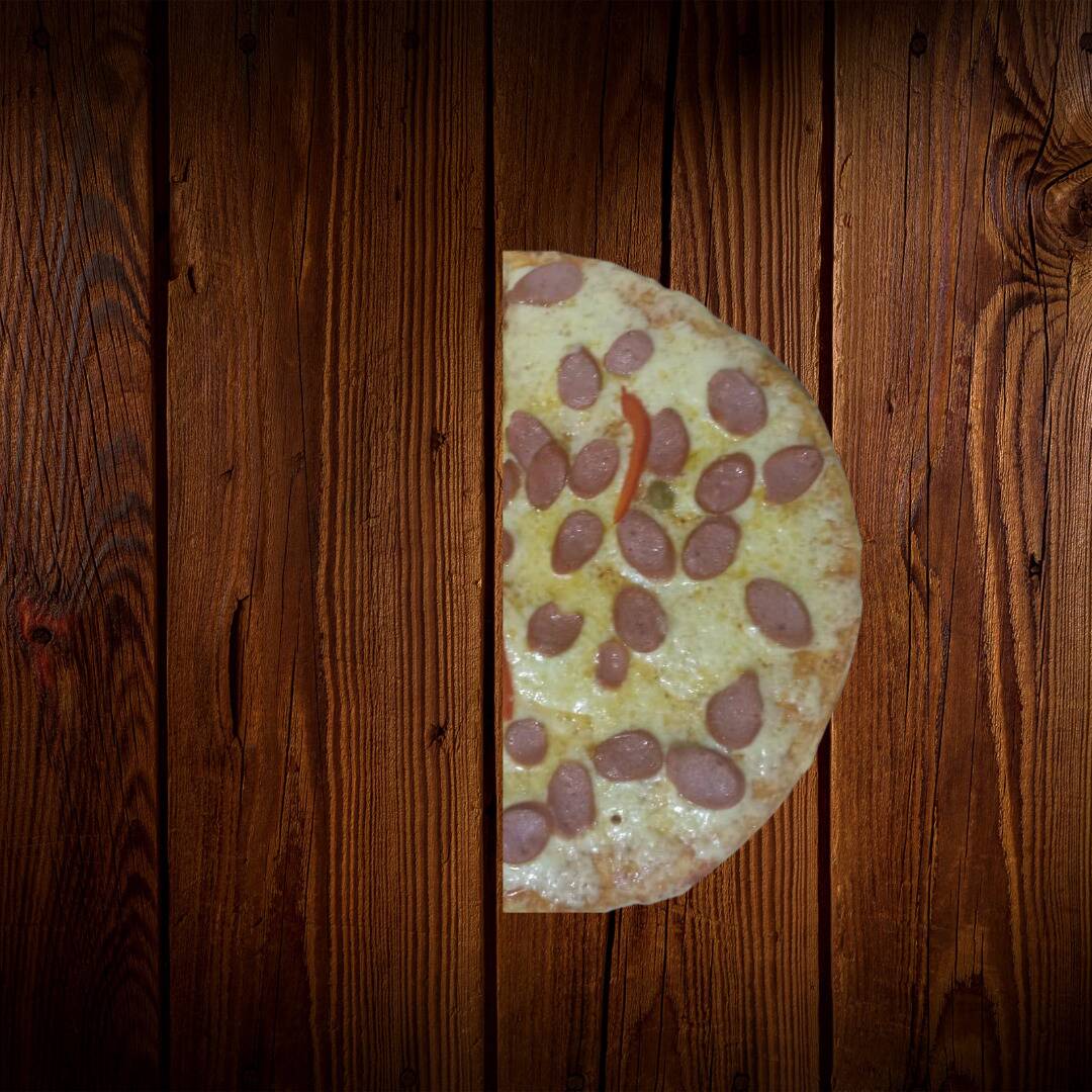 Mitad Pizza Frankfurter