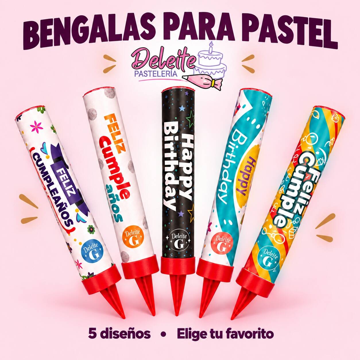 Bengala para Pastel