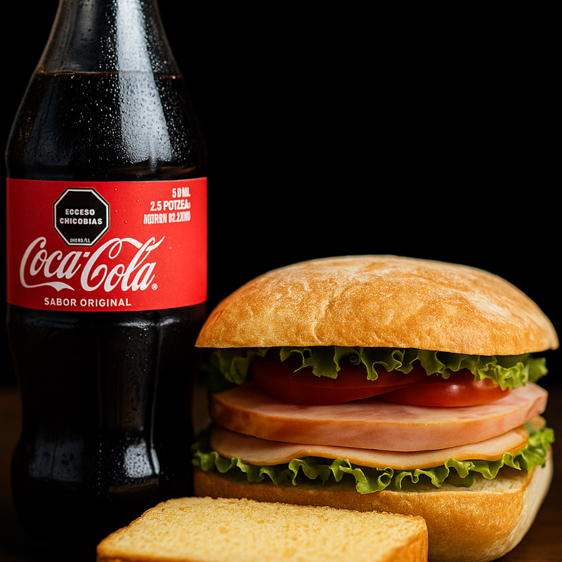 Combo Bebida Fría + Sándwich Gr + Torta