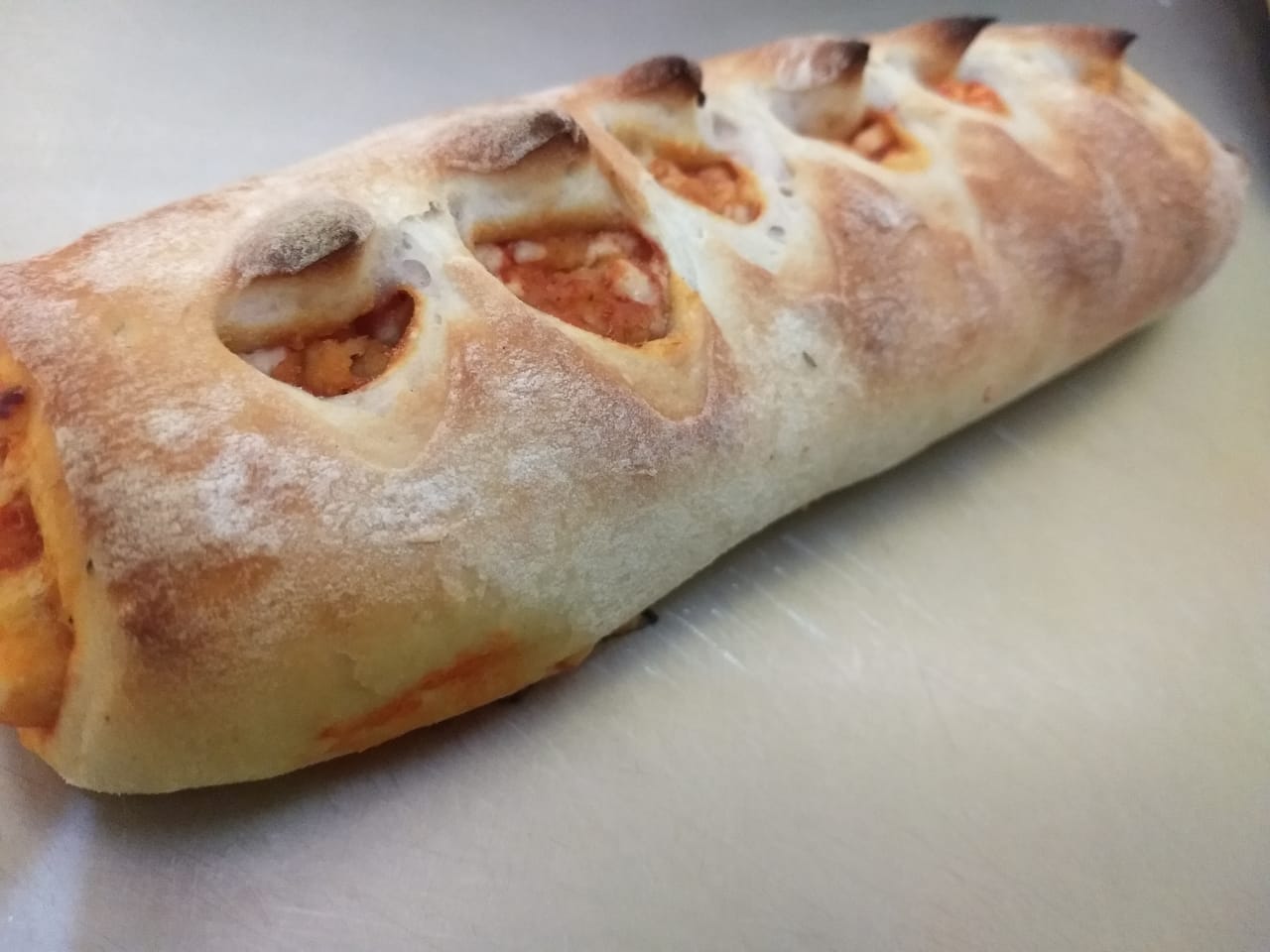 Rollo de Pepperoni