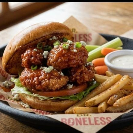 BURGER BONELESS