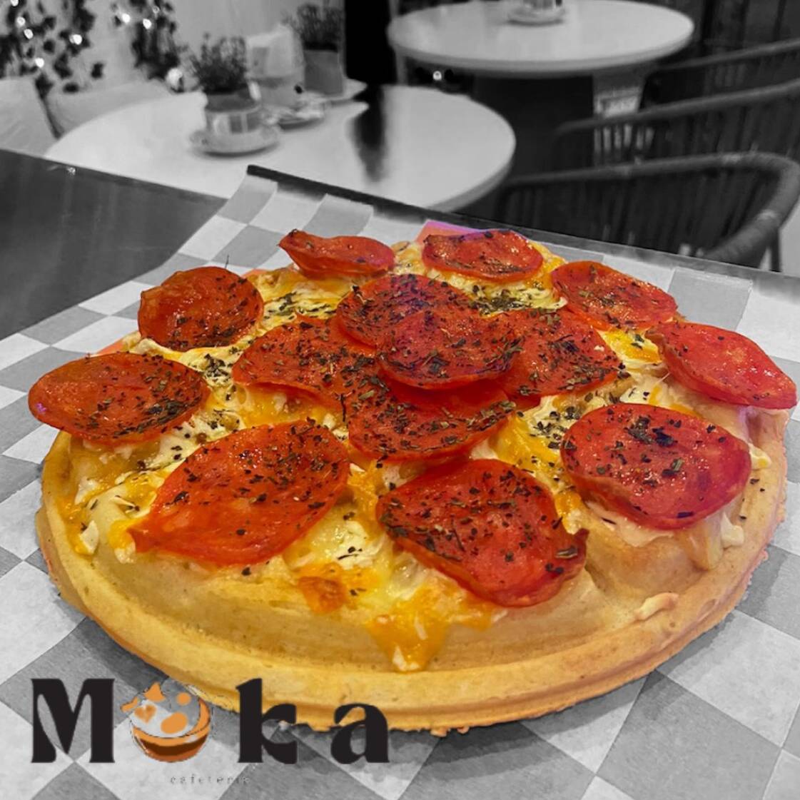 Waffle Pizza