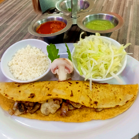 Quesadilla de Champiñones