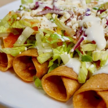 Tacos Dorados Orden de 5 pzas