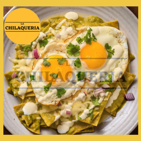 Chilaquiles Verdes Con Huevos Estrellados