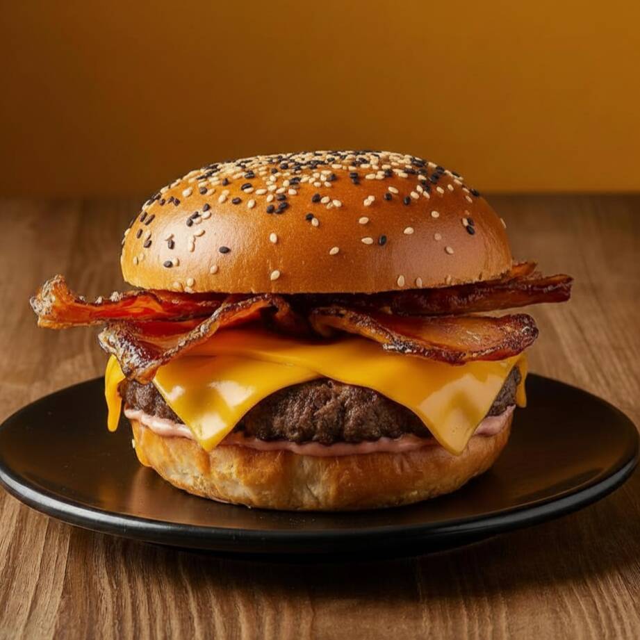 Cheese And Bacon Burger