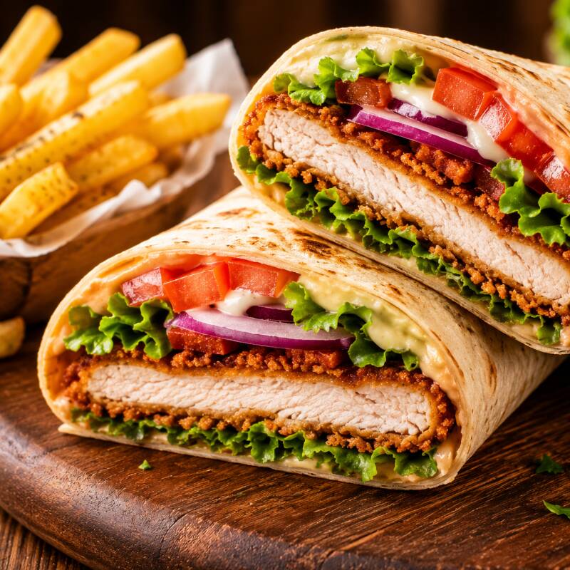 Wrap de Milanesa