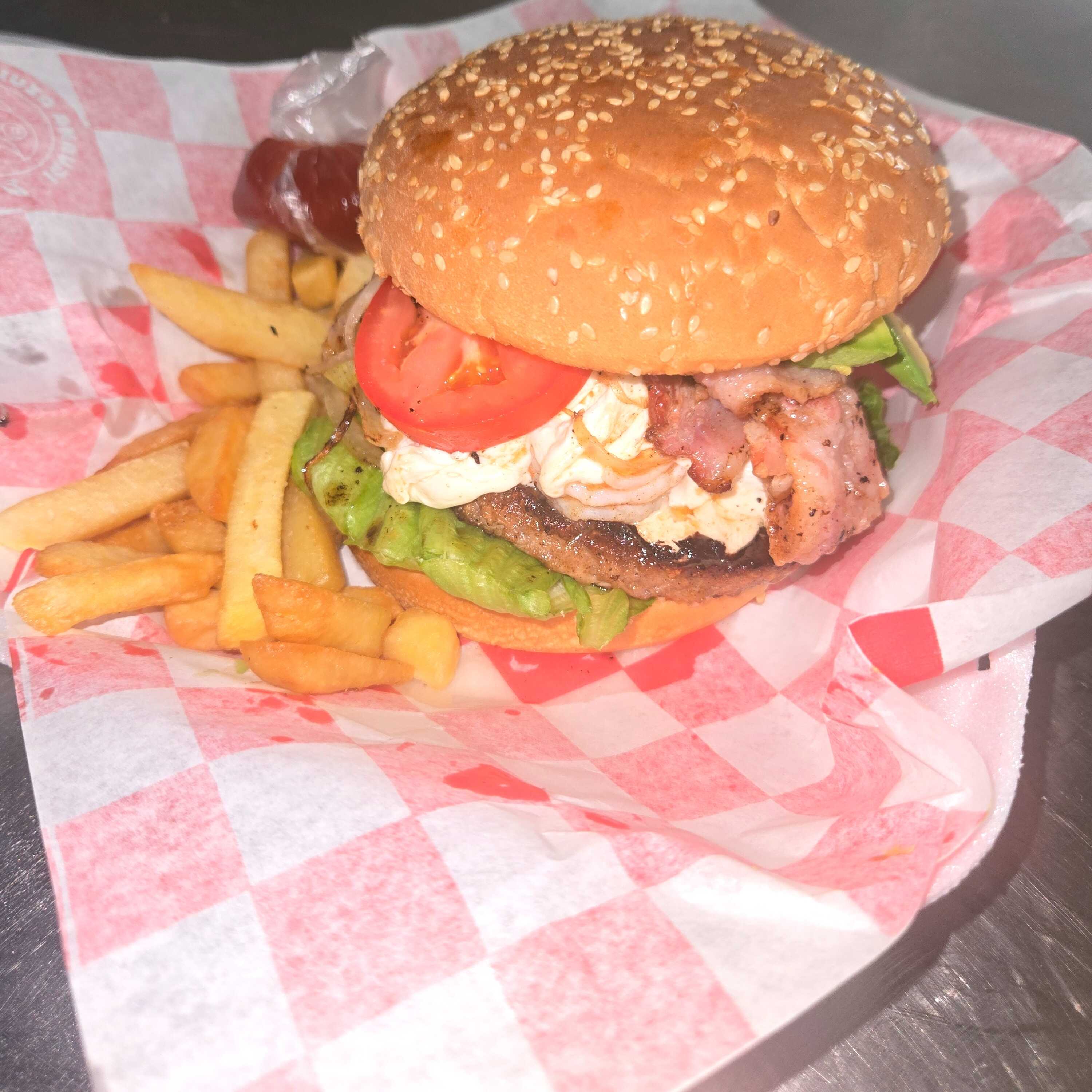 Hamburguesa de Camarón