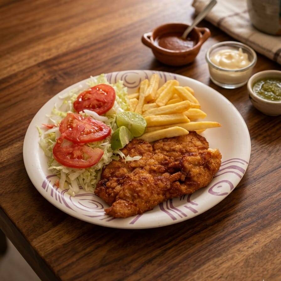 Comida Completa de Milanesa