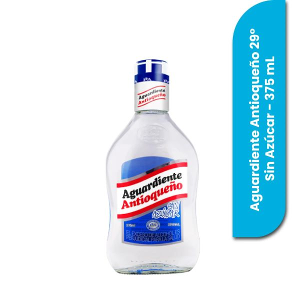 Aguardiente Antioqueño Sin Azúcar Media