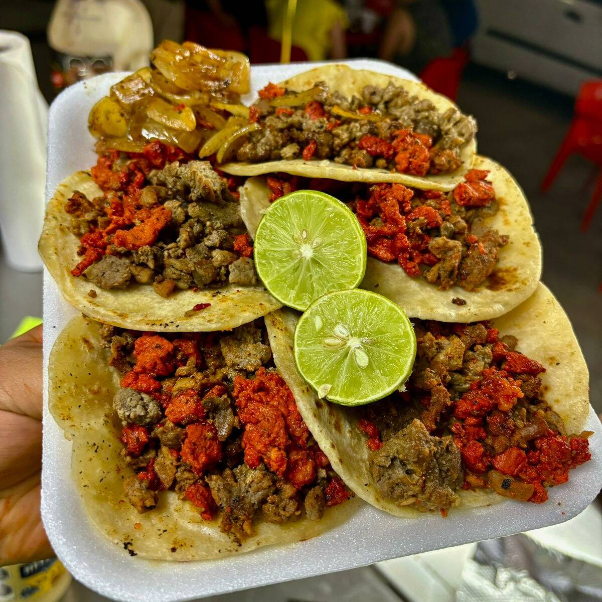 Tacos Campechanos en harina