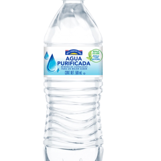 Agua Embotellada 500 Ml