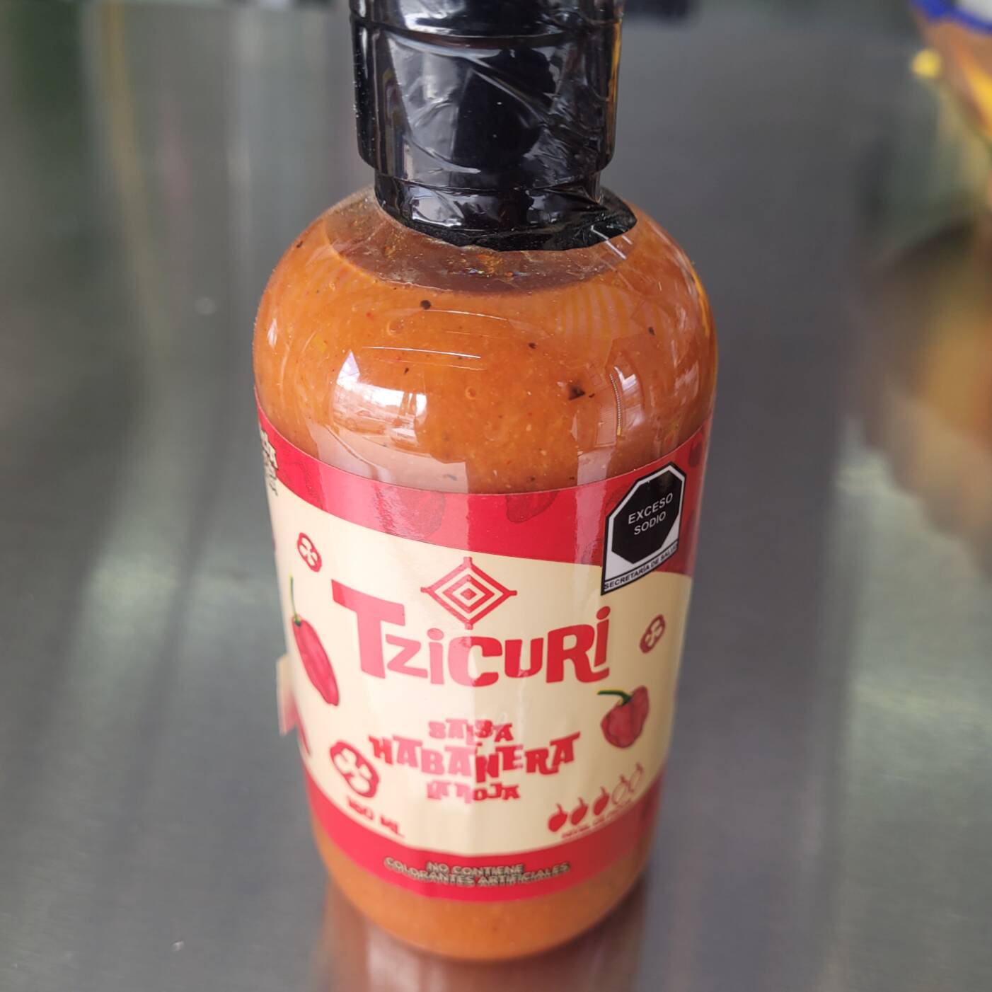 Salsa de Habanero Roja Tzicuri