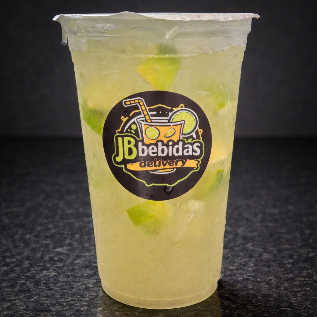 A Rainha dos Drinks Brasileiros! Caipirinha de limão. Limão, açúcar, vodka ou cachaça e gelo. É só pedir