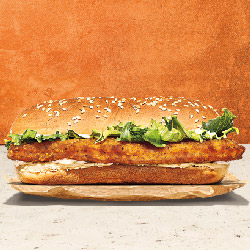 Hamburguesa King de Pollo