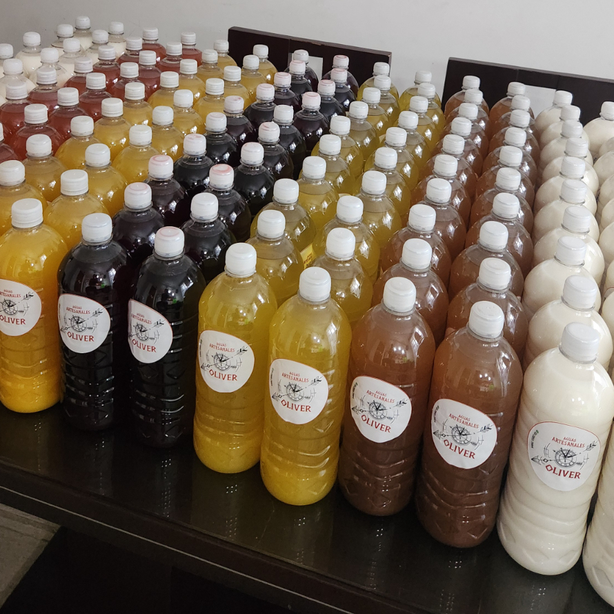 AGUA ARTESANAL MANGO 1LT