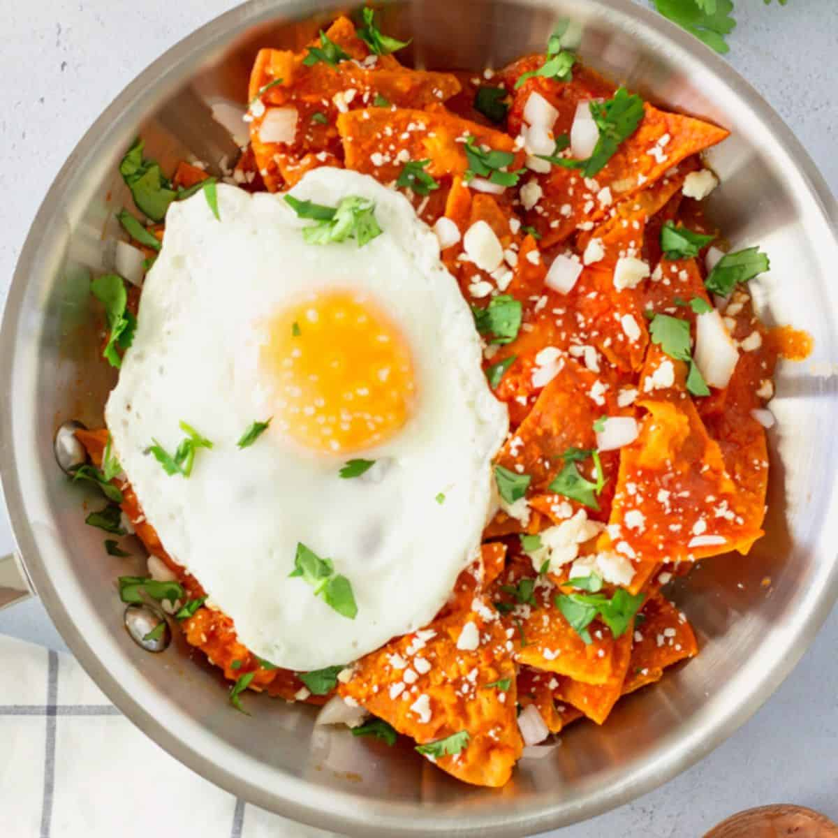 Huevos con Chilaquiles