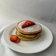 Hot Cakes con Fresas