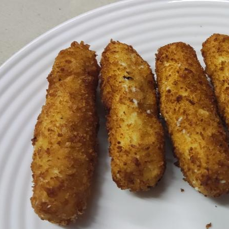 3 Kushiage de Queso Manchego