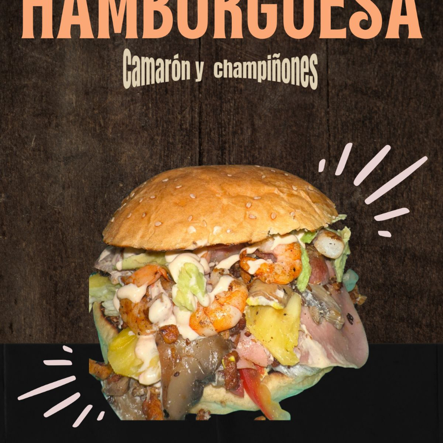 Hamburguesa Mar y Tierra