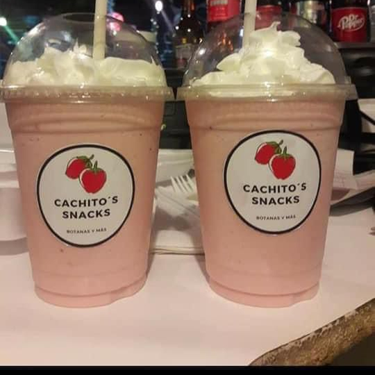 Malteada de Fresa