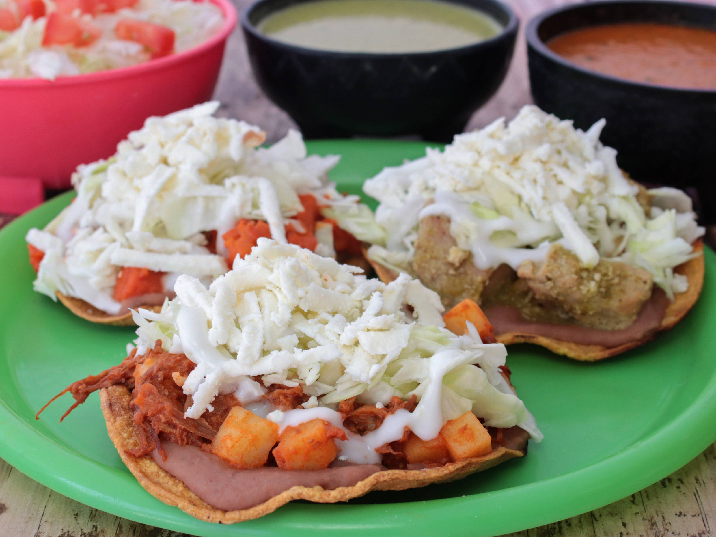 Combo de 3 Tostadas.+Refresco