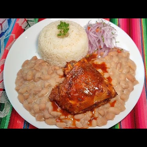 POLLO A LA OLLA CON ARVEJA VERDE