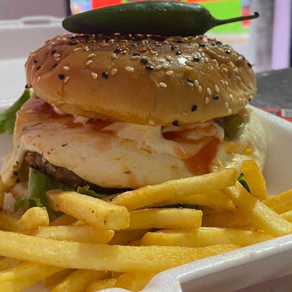 Hamburguesa Suiza