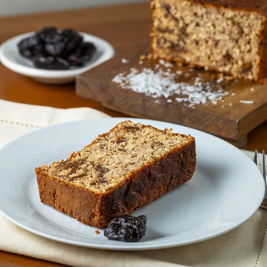 Produzido sem glúten, sem lácteos e sem açúcar. Adoçado com ameixa e coco. Pode conter traço de glúten!