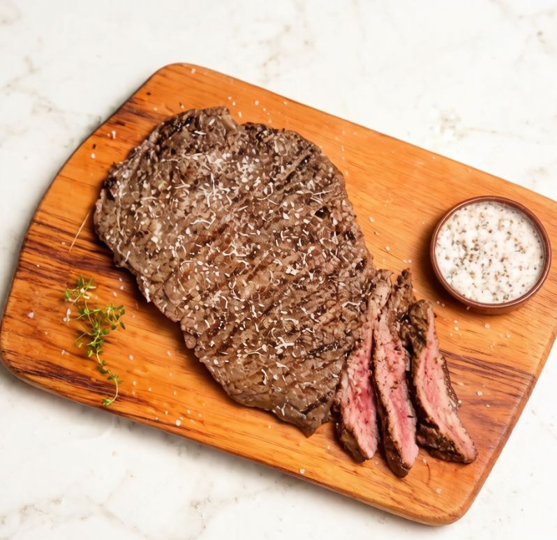 A deliciosa fraldinha, na versão sem gordura! Deliciosa, saborosa e magra!
Obs: Peso das carnes in natura. Os mesmos sofrem redução após a cocção.
