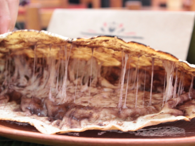 Tlayuda de Chapulines