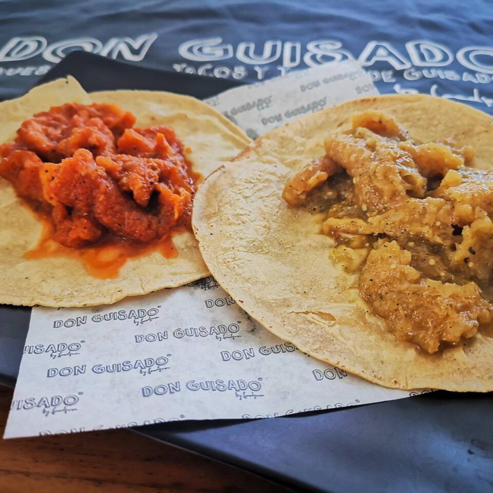 4 Tacos de Guisado de Tu Eleccion
