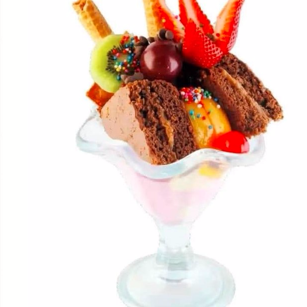 Brownie con Helado