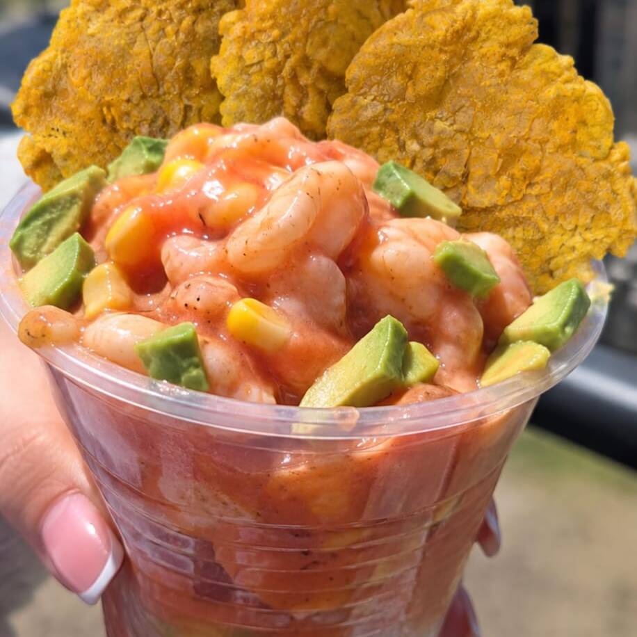 Ceviche de Camarón Grande Premium