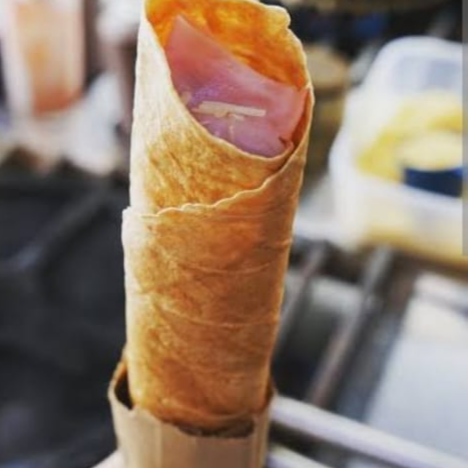 Marquesita de Jamon y Queso de Bola