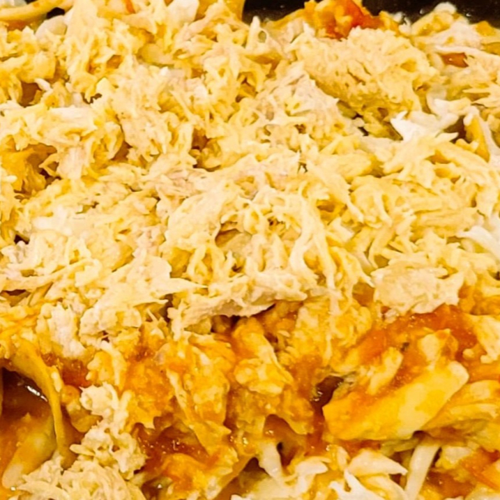 Chilaquiles con Pollo