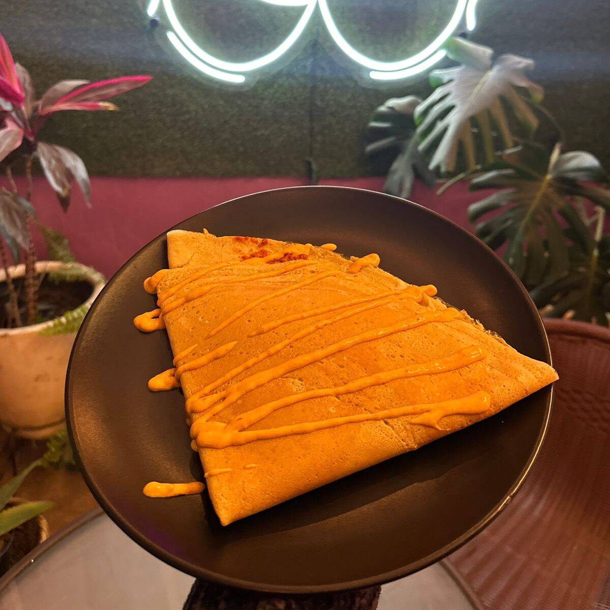 Crepa Santo Pecado con Guarnición