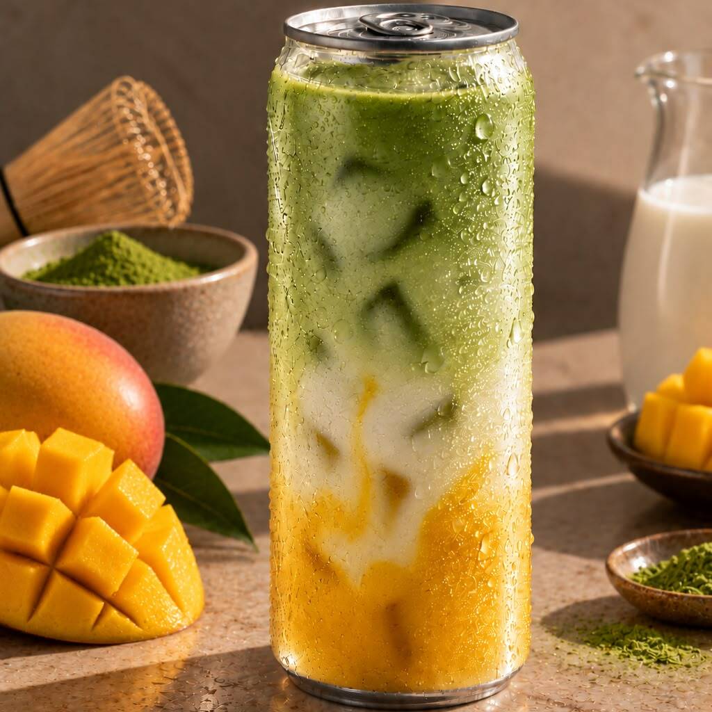 Matcha Mango Leche 500 ml
