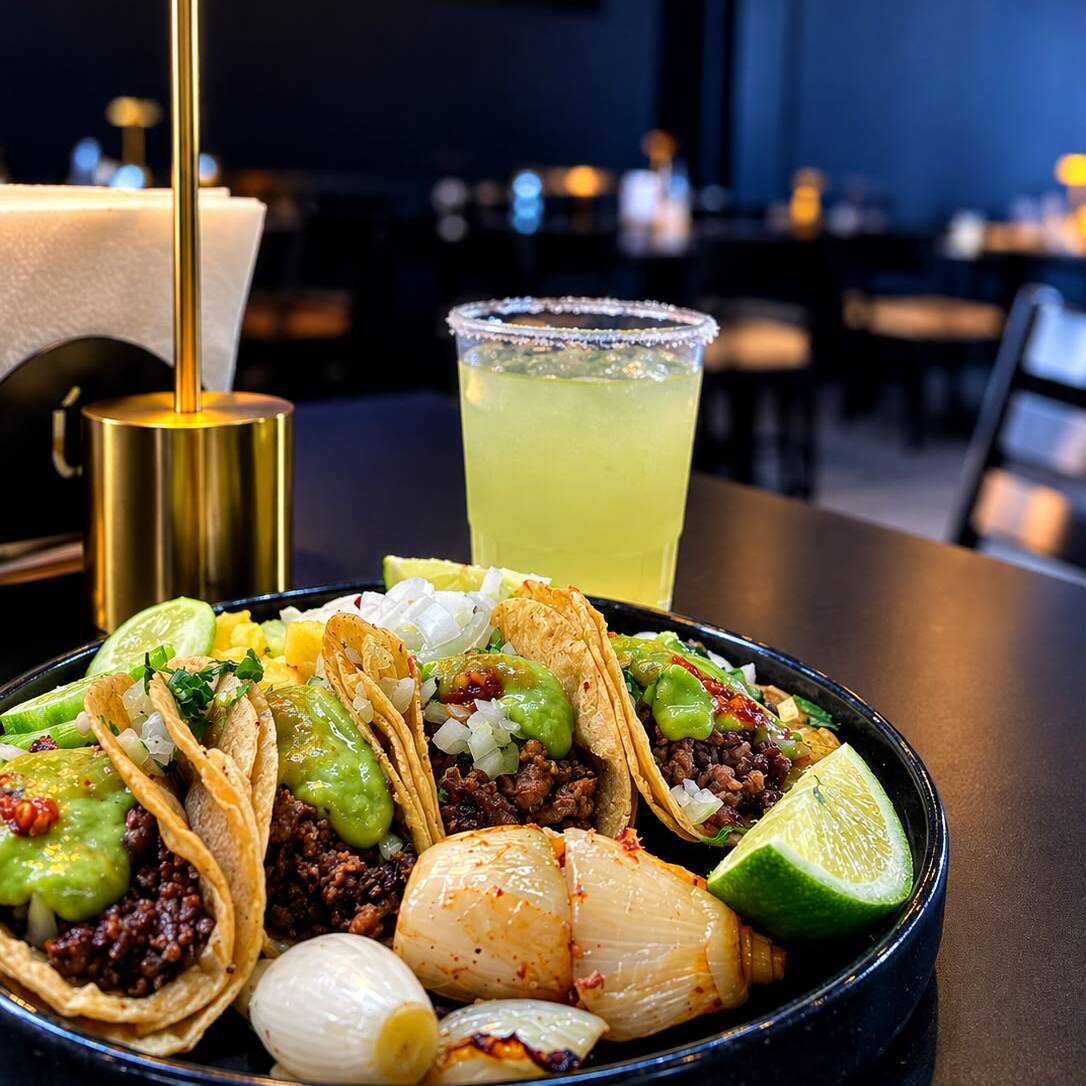 taco de arrachera