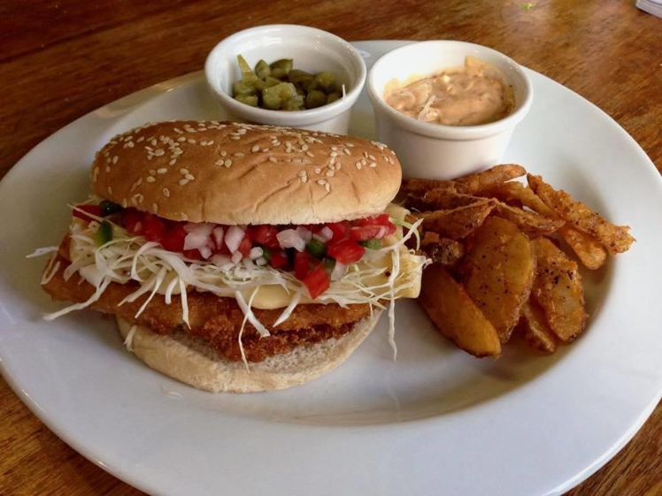 Combo-Hamburguesa de Camarón + Refresco