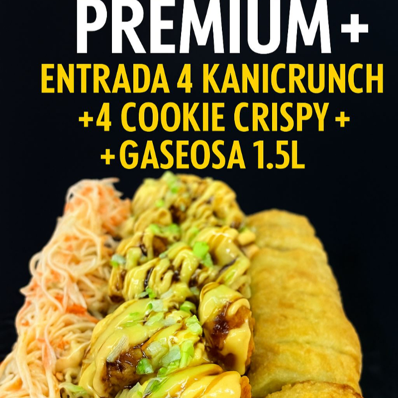 Combo 30 bocados premium+ bebida+entrada+postre