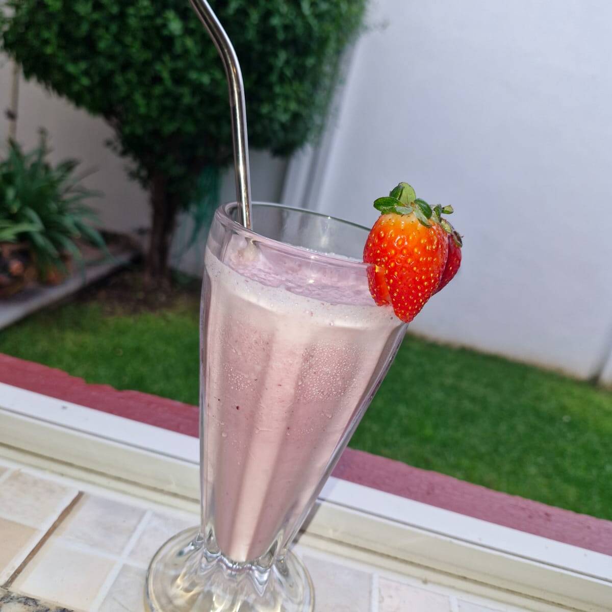Malteada de Fresa
