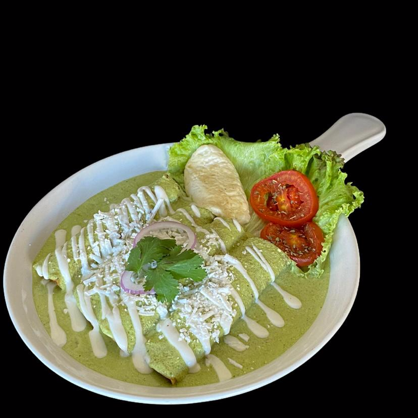 Enchiladas de Cilantro