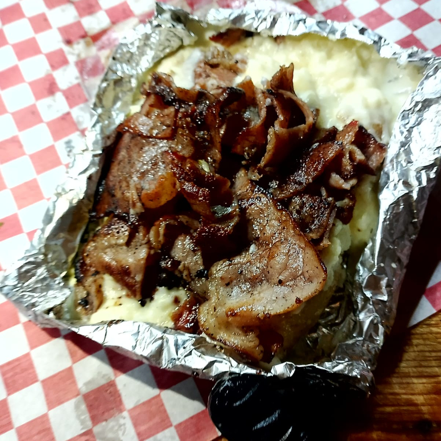 PAPA SADA CON TOCINO