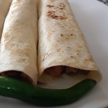 Burrito de Carne Deshebrada 1 X $45.00