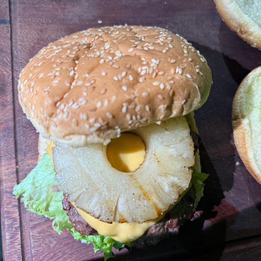 Hamburguesa Hawaiana