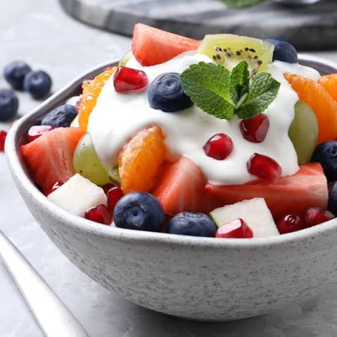 Fruta con Yogurt