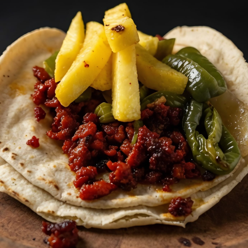 TACO DE LONGANIZA