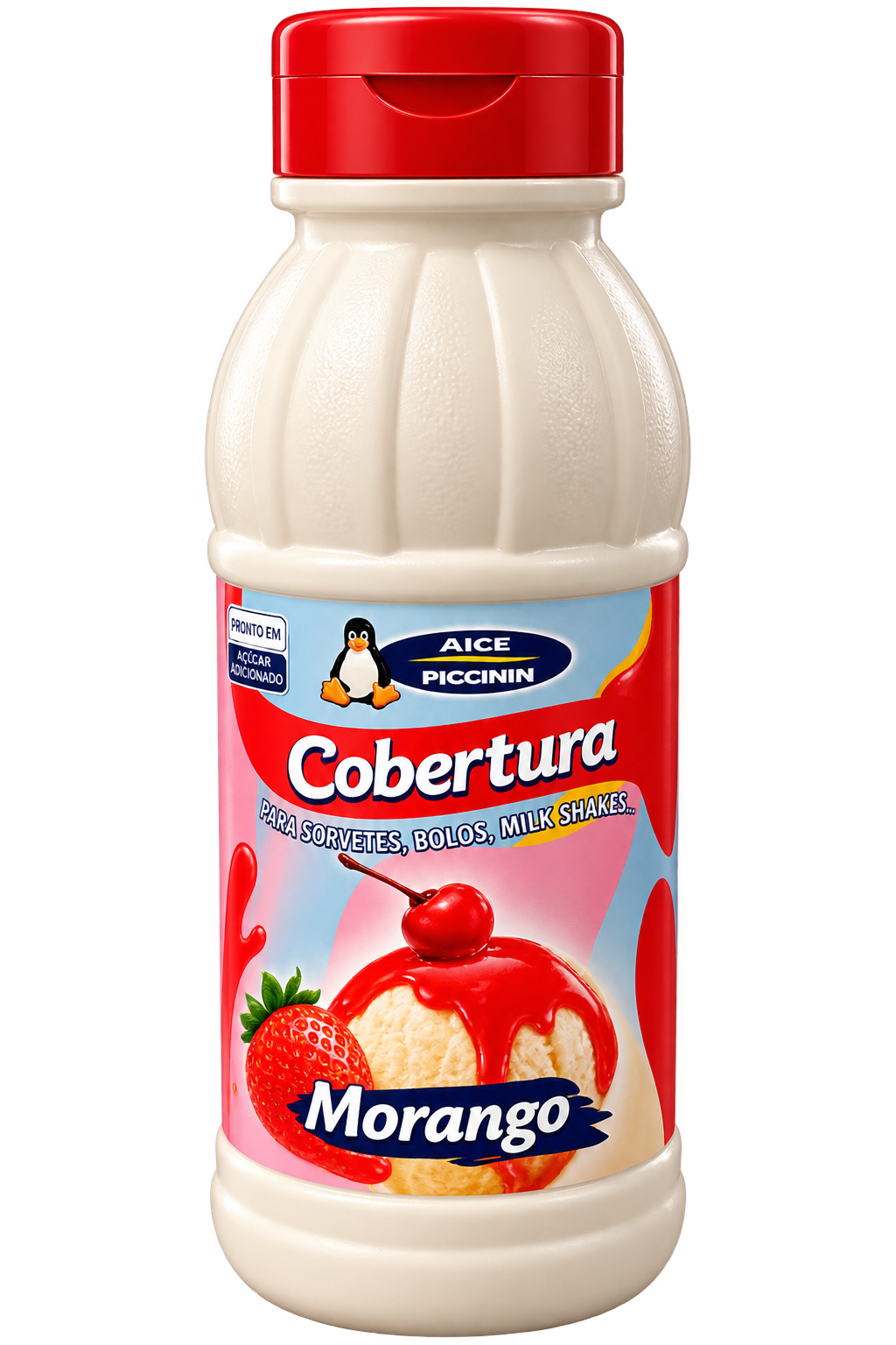 COBERTURA MORANGO 300 GR